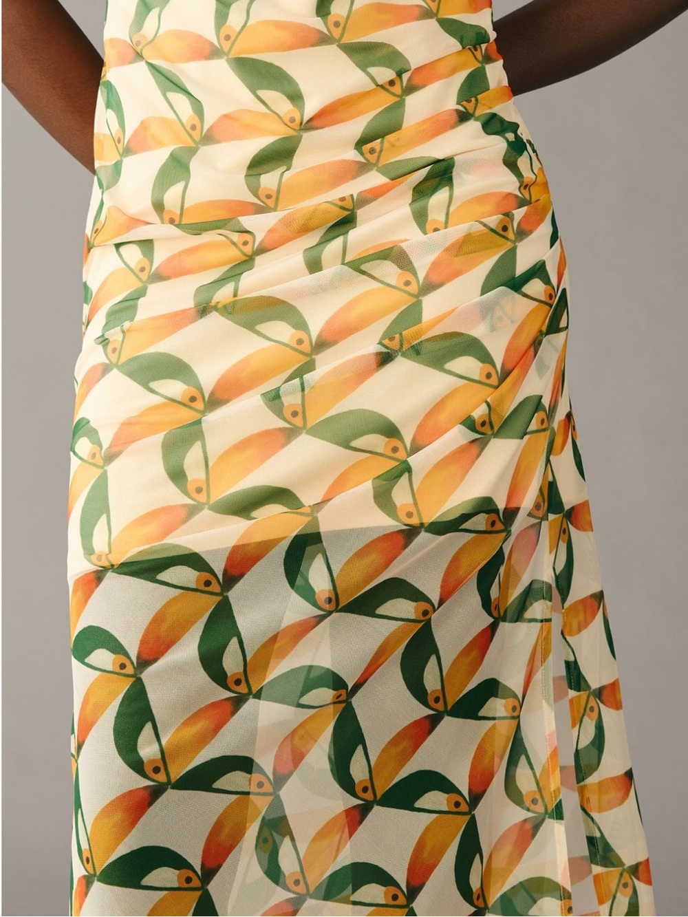 Farm Rio Printed Mesh Dress - Picture 6 of 6